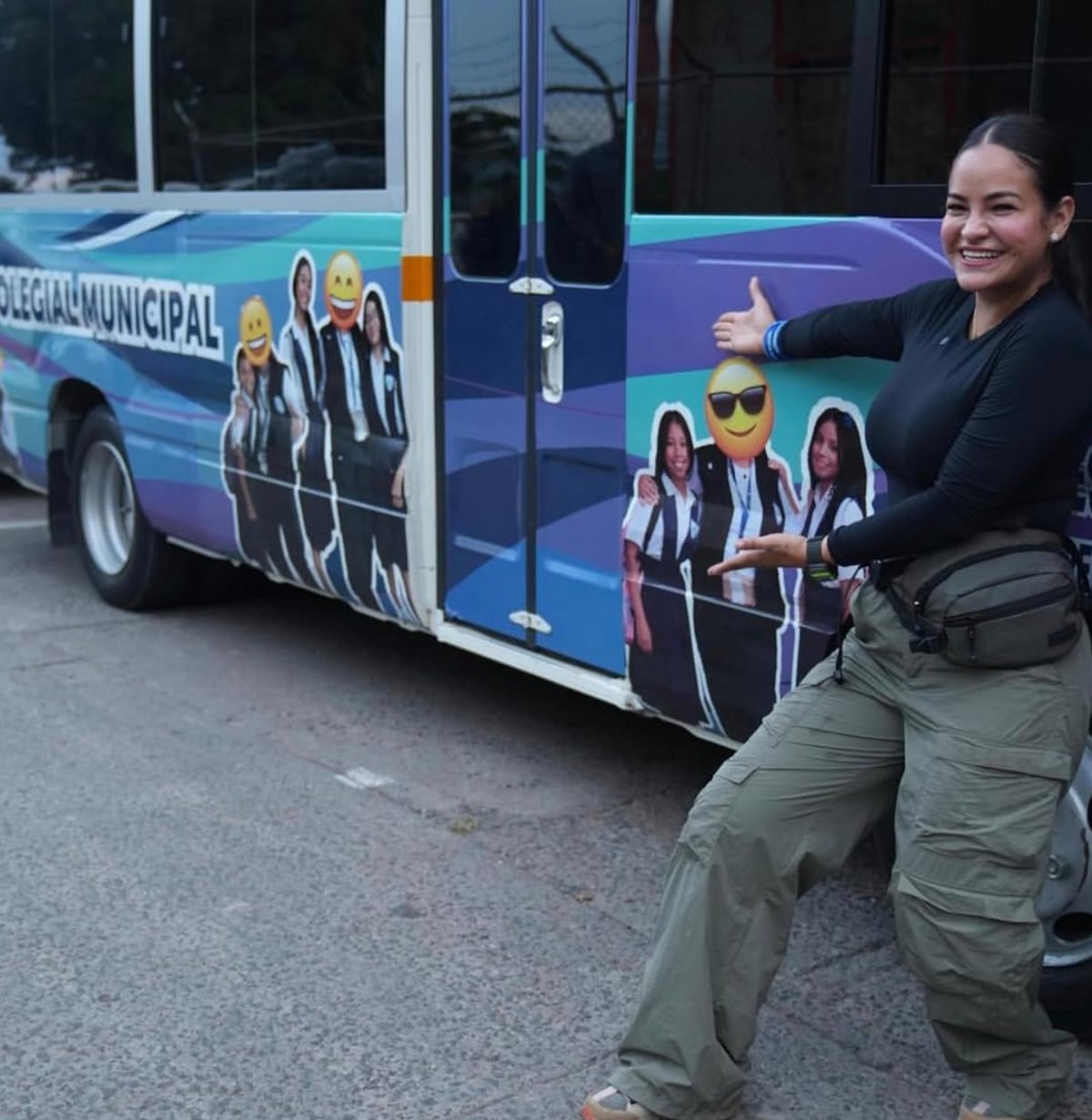 EL QUE TOCA AQUÍ, TOCA CARA: Shirley Castañeda le cae a Stefany Peñalba por buses con su imagen