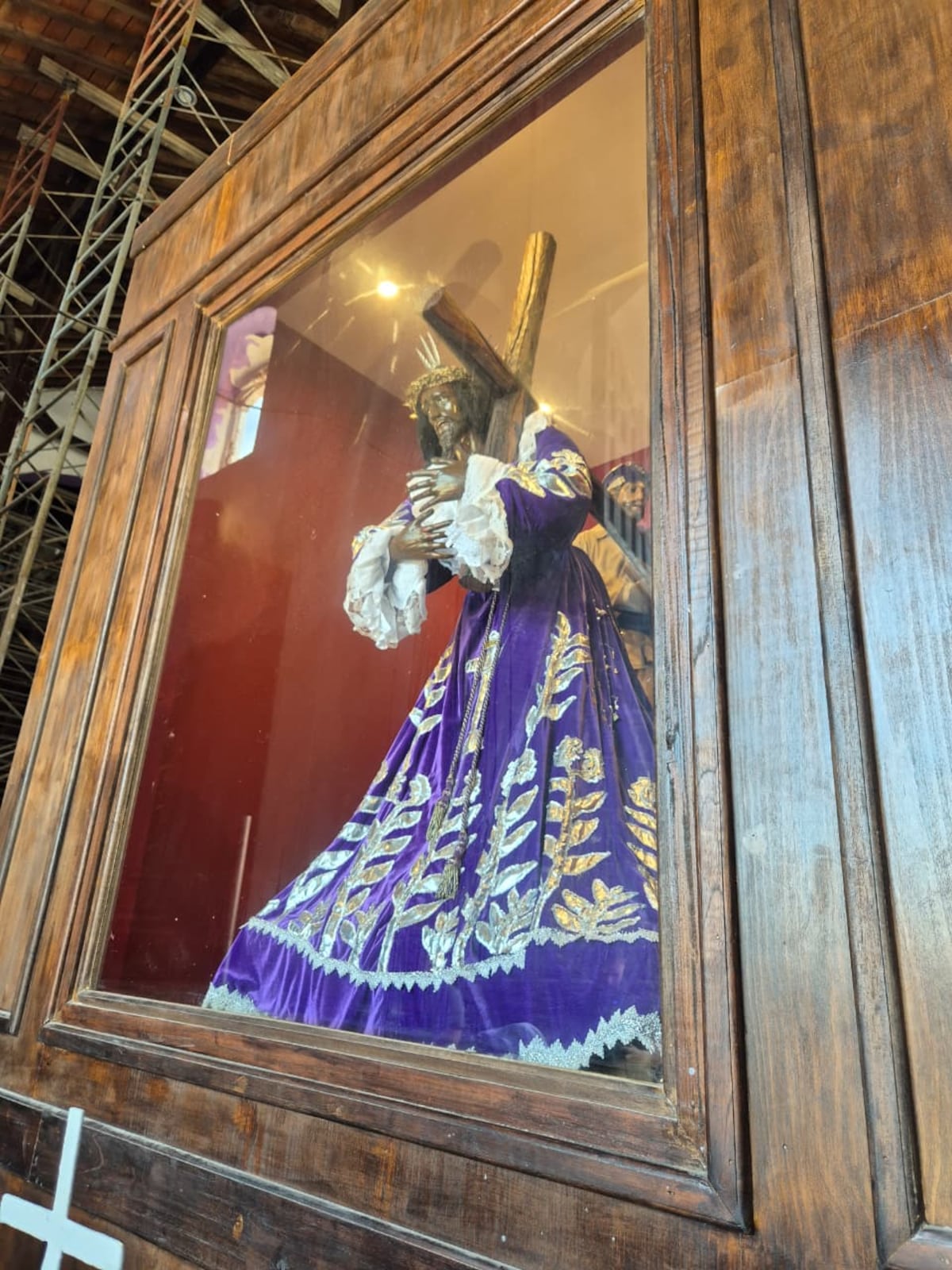 La iglesia del Nazareno pudo colapsar: así será la celebración del Cristo Negro
