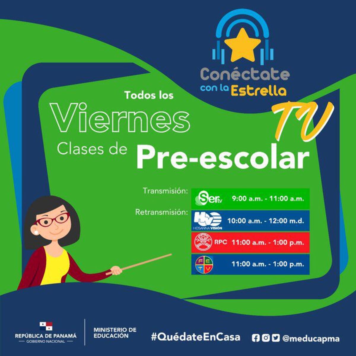 Atención. Este viernes las clases serán para los niños de preescolar