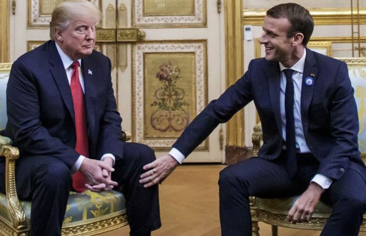 ¿Examigos? Trump considera insultantes las palabras del mandatario Macron