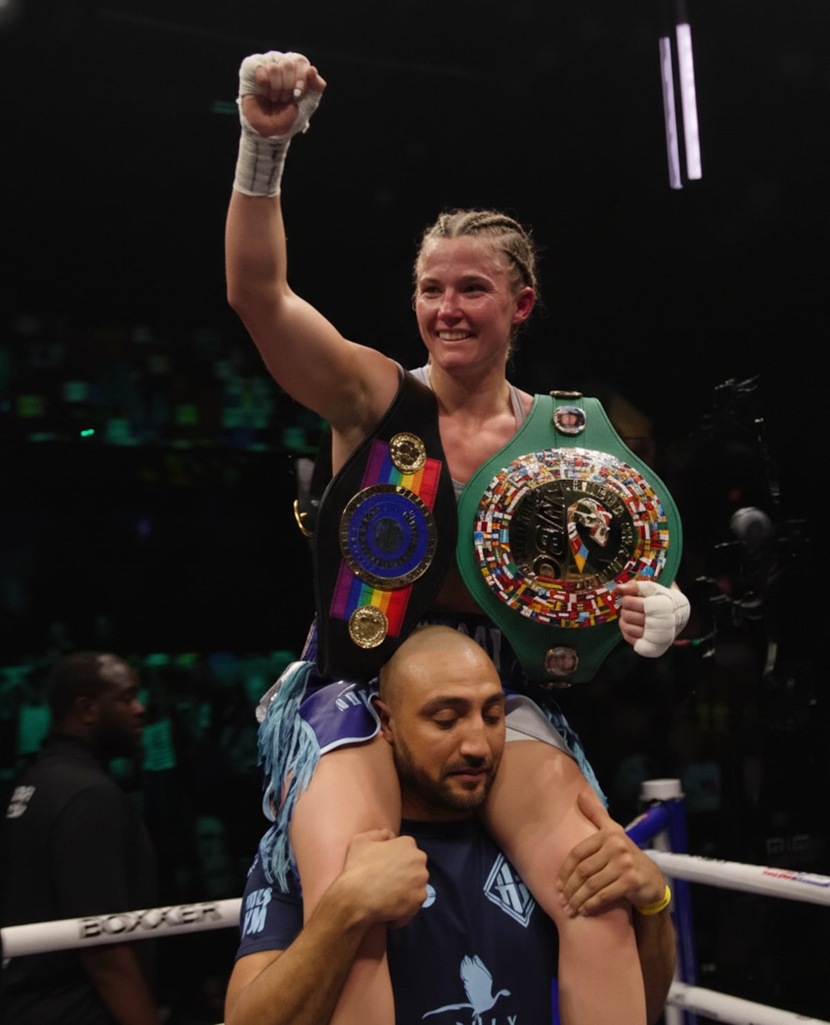 Francesca Hennessy aprieta los dientes y va por Cherneka Johnson