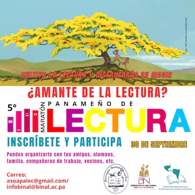 Panamá se suma a la quinta edición de la Maratón Latinoamericana de Lectura