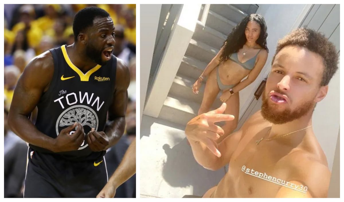 Qué lío. Draymond Green critica a la mujer de Curry en Twitter