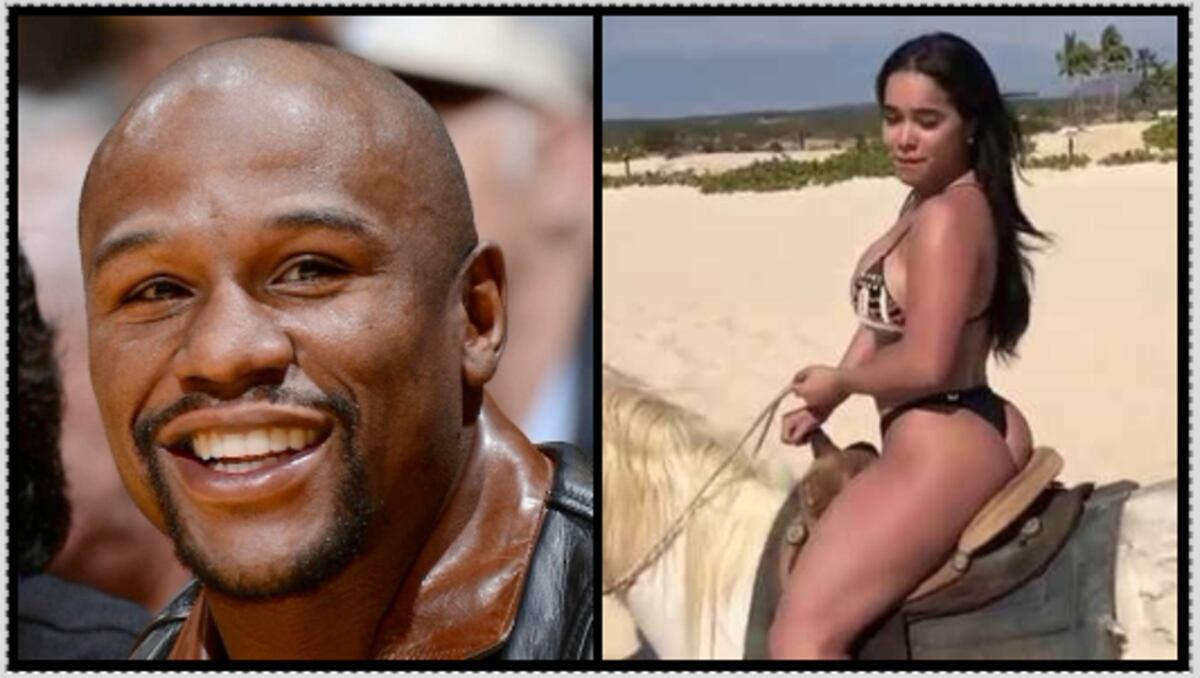Floyd Mayweather hace alarde de su nueva novia una dominicana stripper