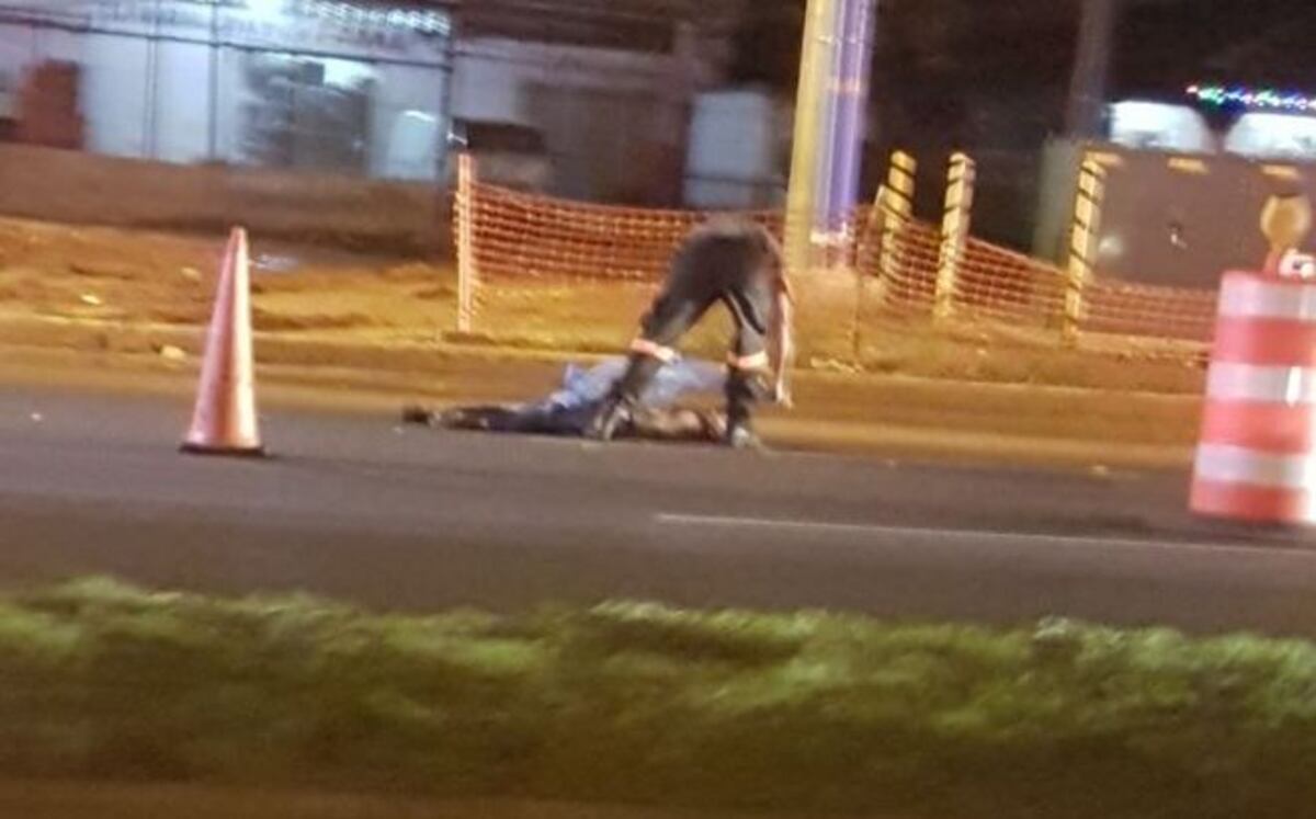 ATROPELLO Y FUGA. El conductor inhumano lo dejó muerto en la vía