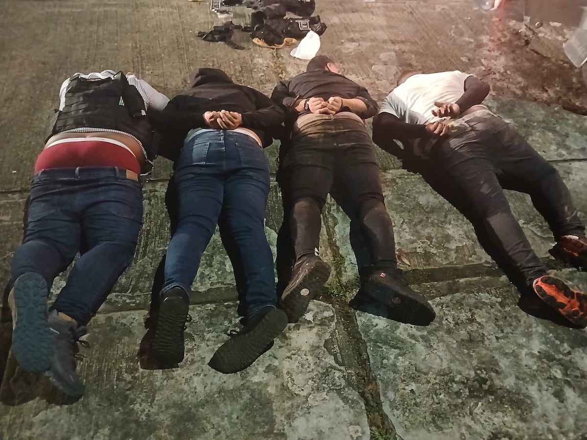 De Película: Persecución y tiroteo terminó con cuatro capturados en Hato Pintado