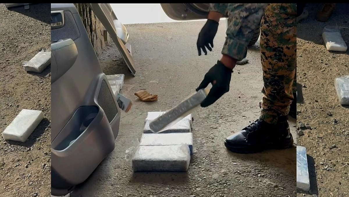 Pick-up sospechoso delata red con doble fondo en Bayano