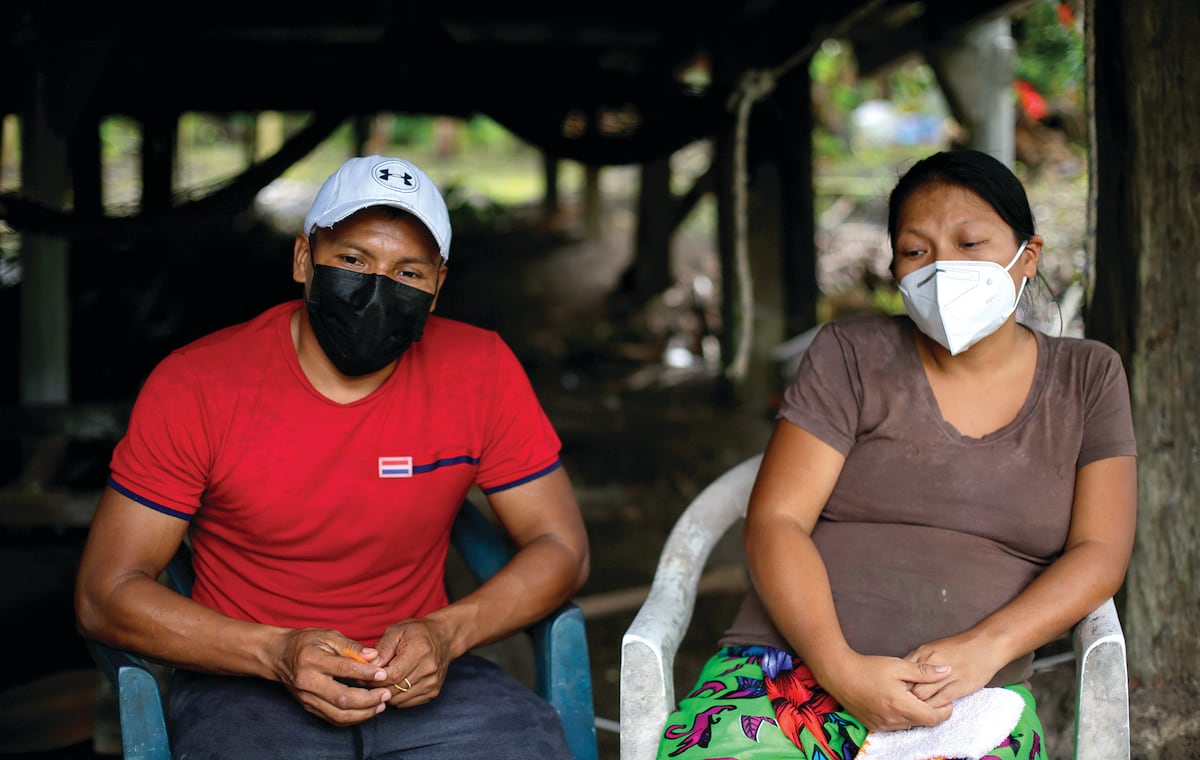Familia emberá llora la partida de Cristian Cansari. Hace menos de un mes, el adolescente perdió la vida al ahogarse en busca de agua