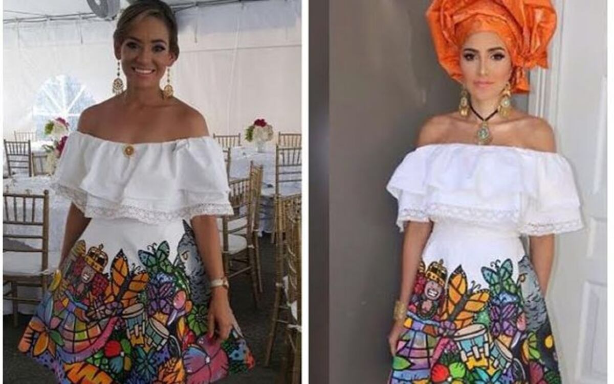Vestido de Katleen  y mujer de alcalde,causa sensación, ¿a quién le queda mejor?