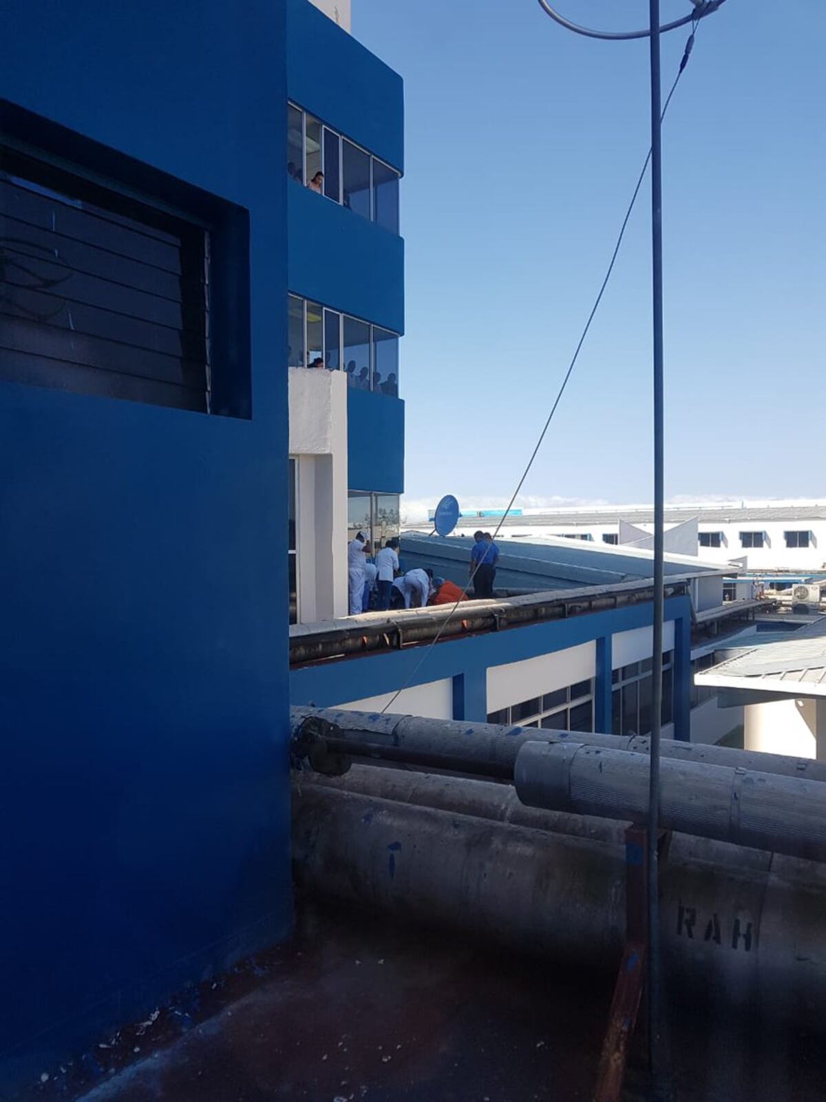 Muere adulto mayor que cayó de tercer piso de hospital en Coclé