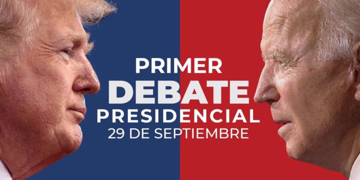 ¿Cómo será el Primer debate presidencial del 2020 en EEUU?