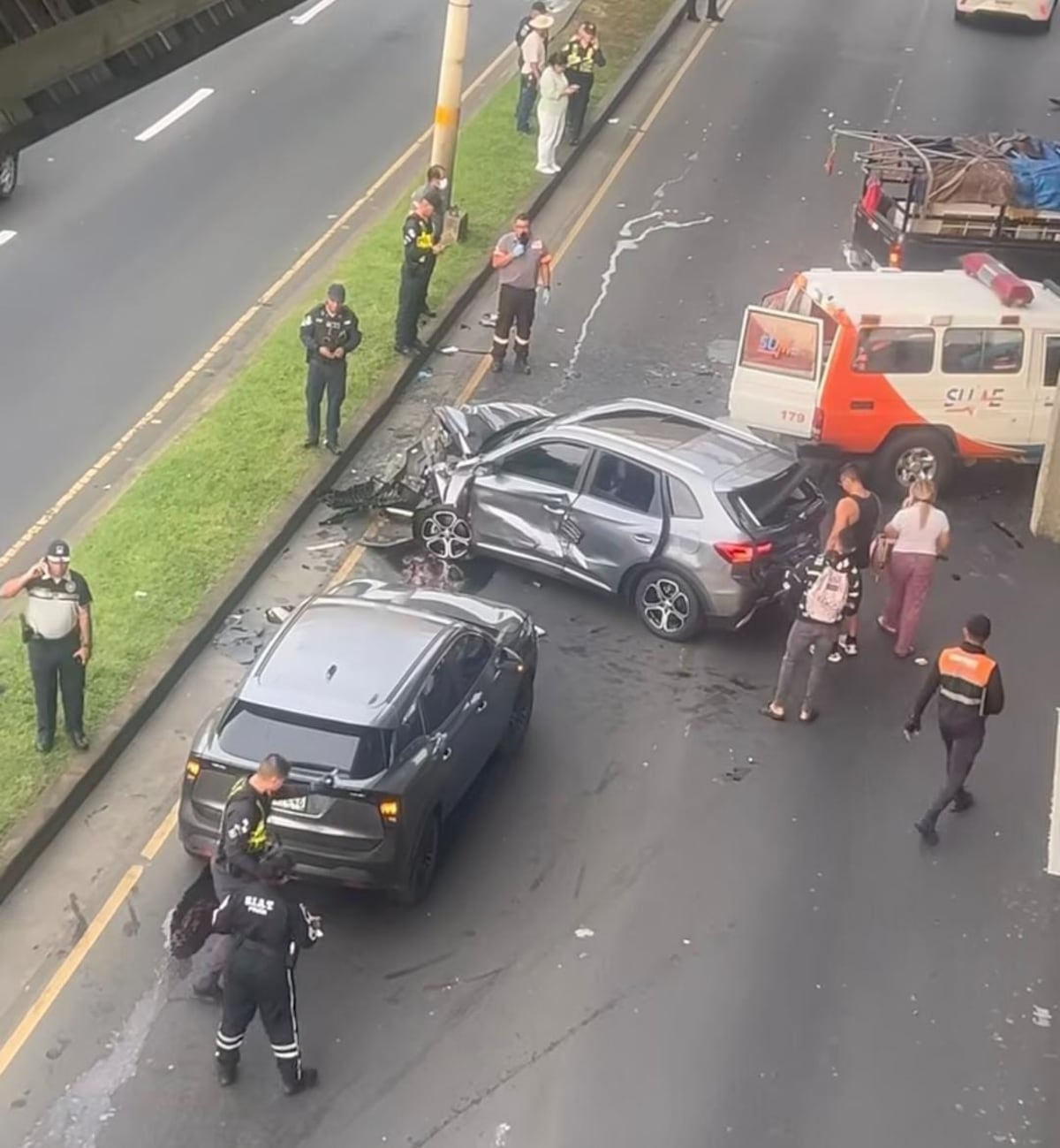 Impacto mortal en Pedregal: fuerte colisión múltiple deja una víctima fatal + VÍDEO