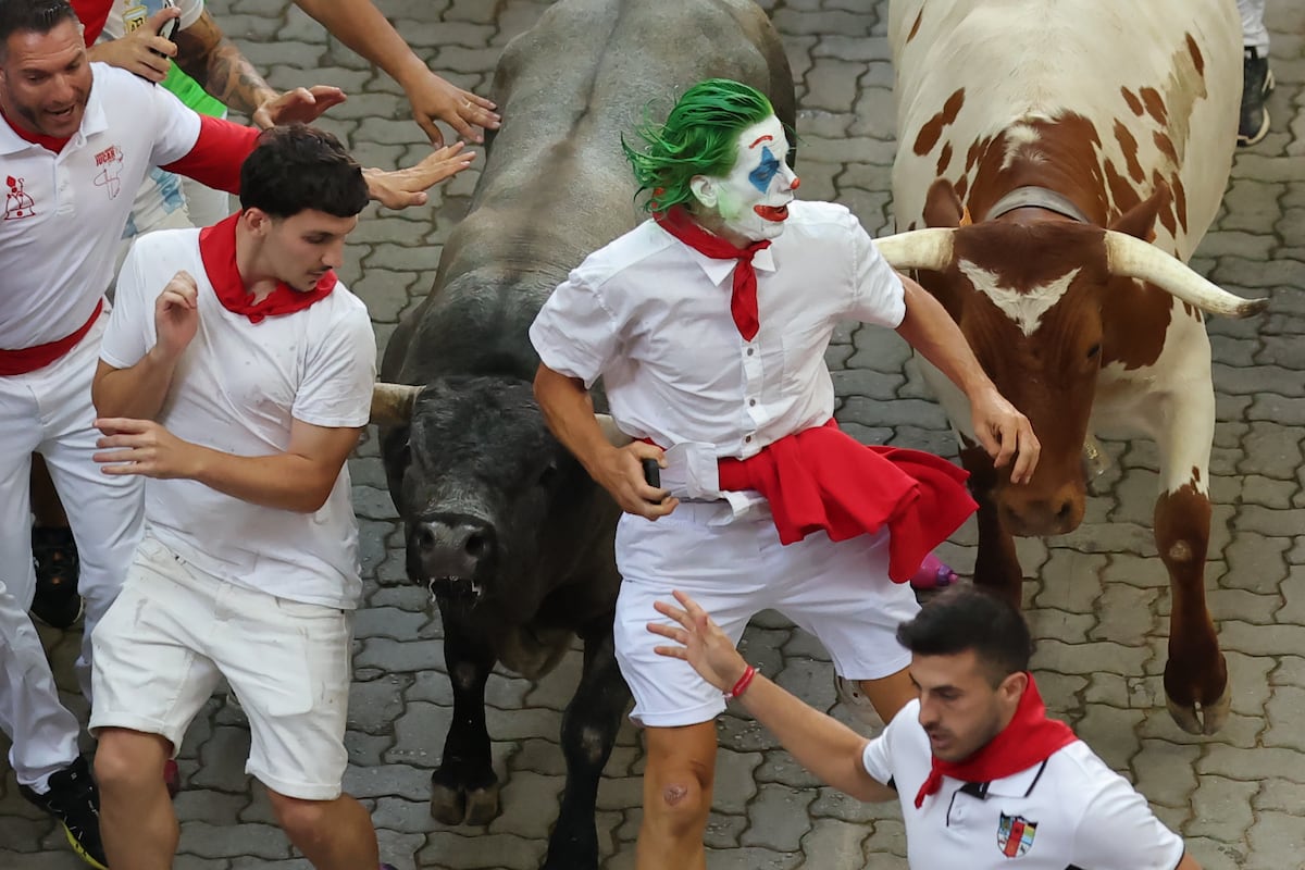 Policía frena grabaciones peligrosas en San Fermín