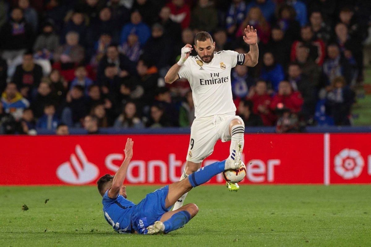 Getafe pone a raya a Benzema y el Madrid se rezaga