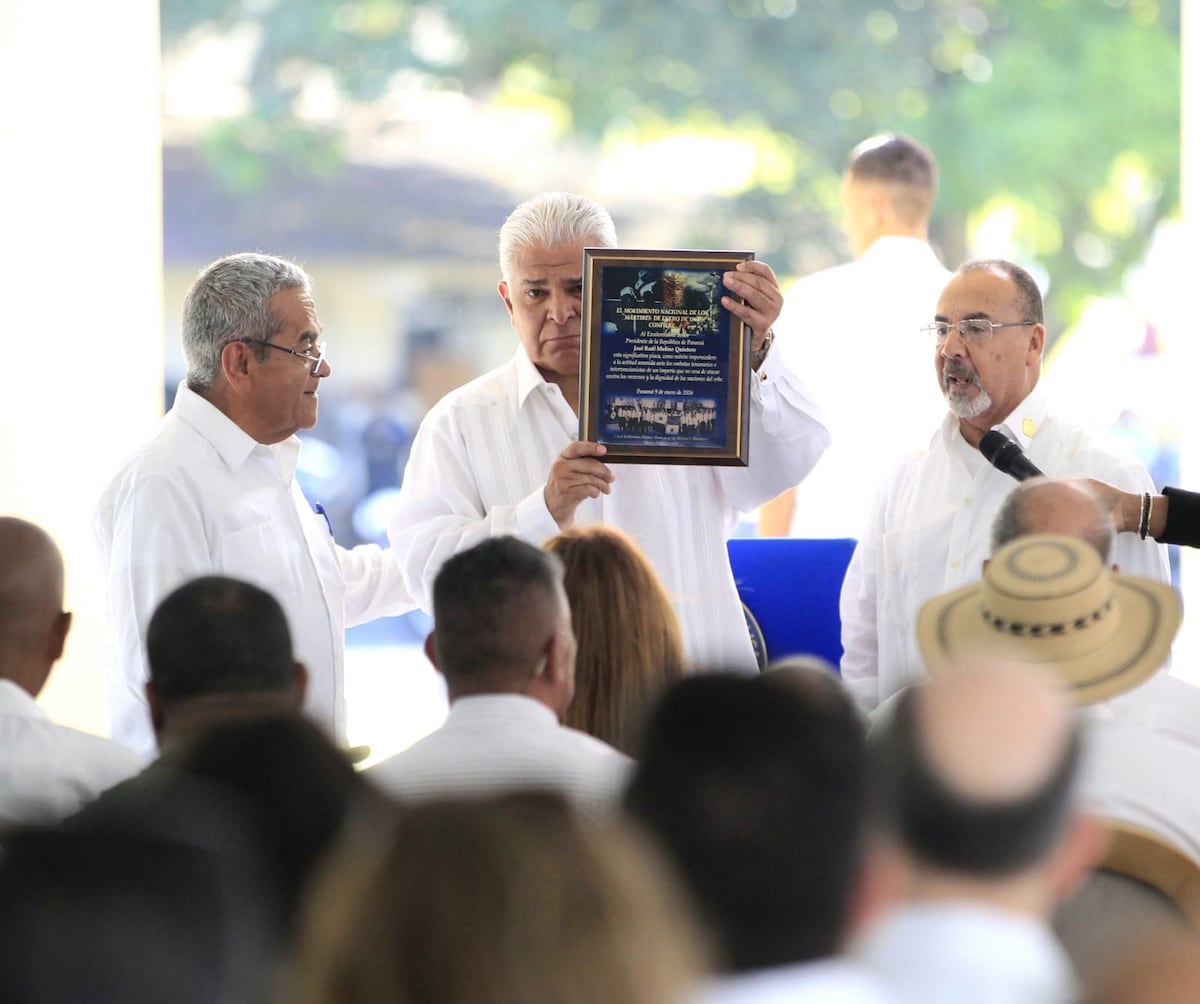 El homenaje del 9 de Enero dejó una escena que no pasó desapercibida