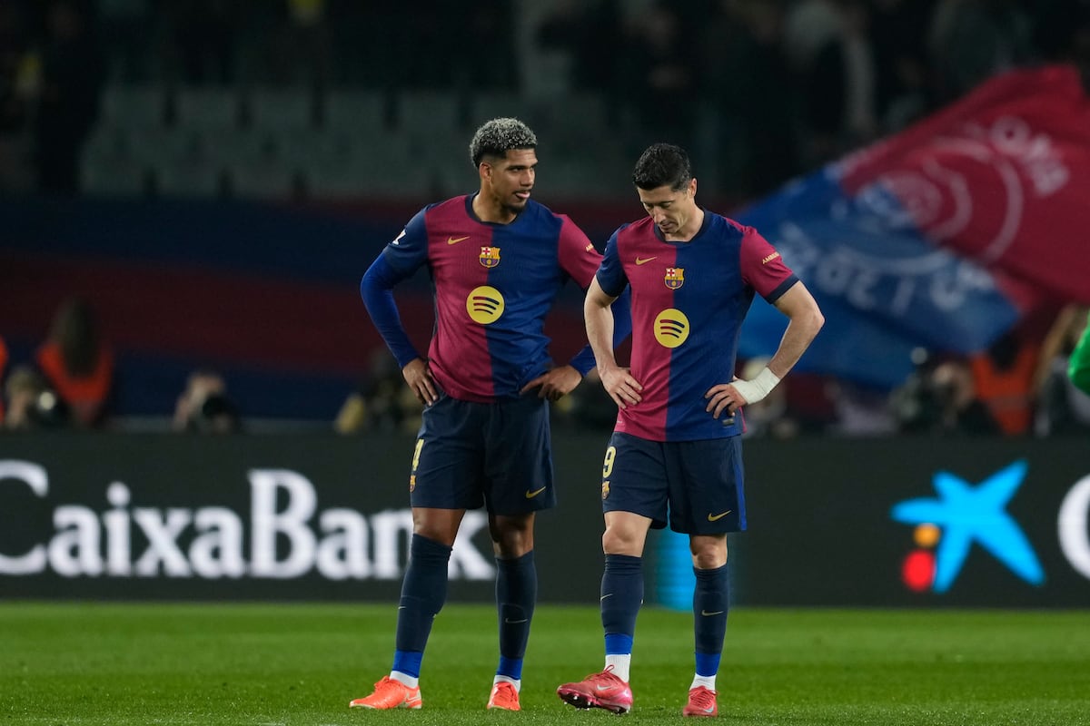 Lewandowski se lesiona y se pierde la final de Copa y semifinales de Champions