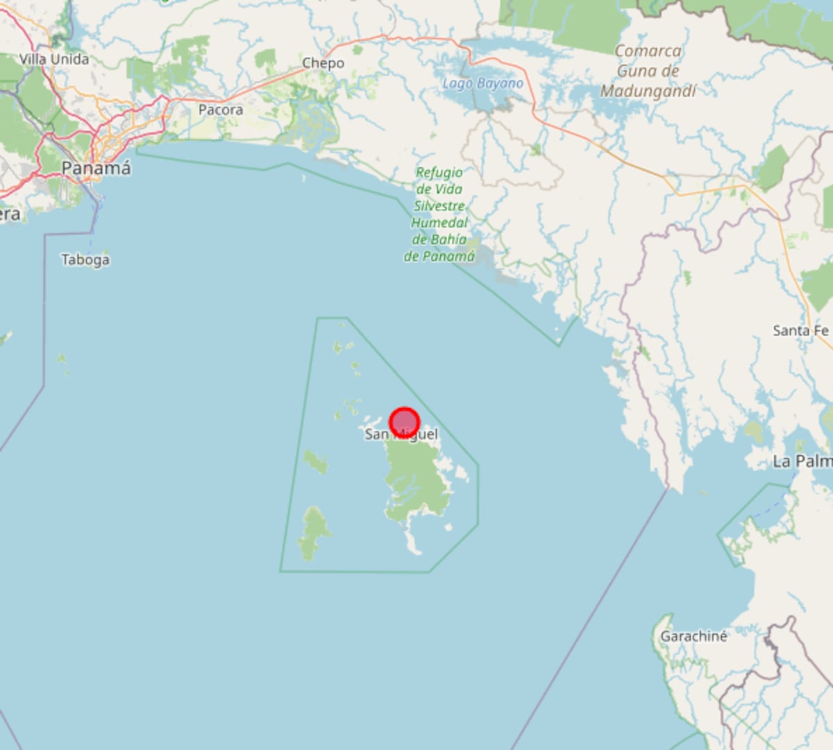 ¡Se movió Panamá! Sismo de 4.6 sacudió la noche y tuvo su epicentro cerca de San Miguel +VIDEO