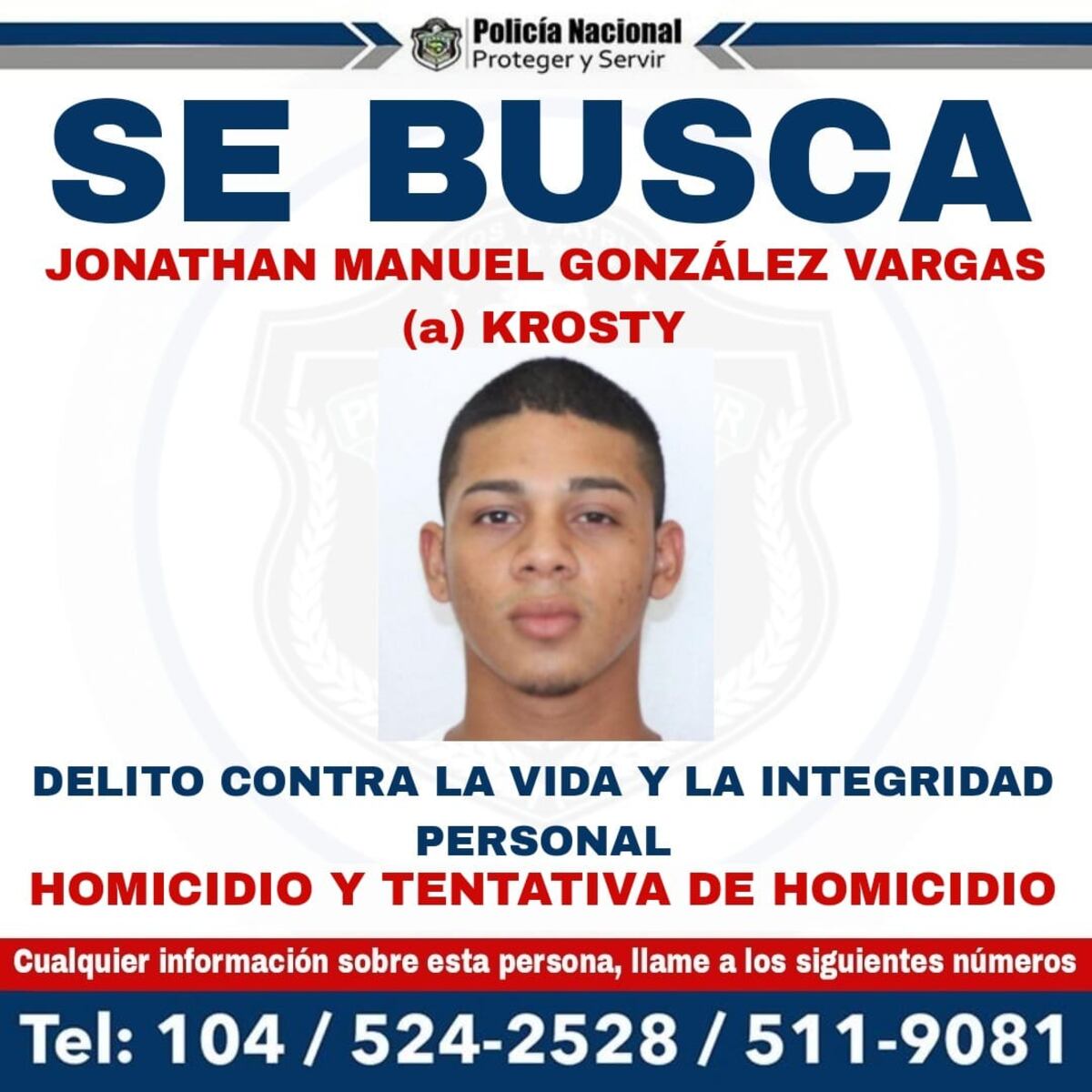 La peligrosidad en dos jóvenes rostros, por eso están siendo buscados por la Policía Nacional