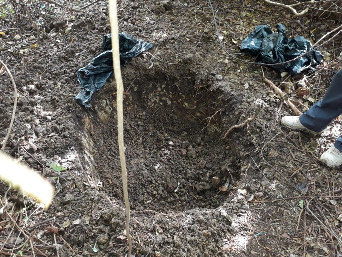 Incautan 777 paquetes de droga enterrados en bolsas negras en playa Leona