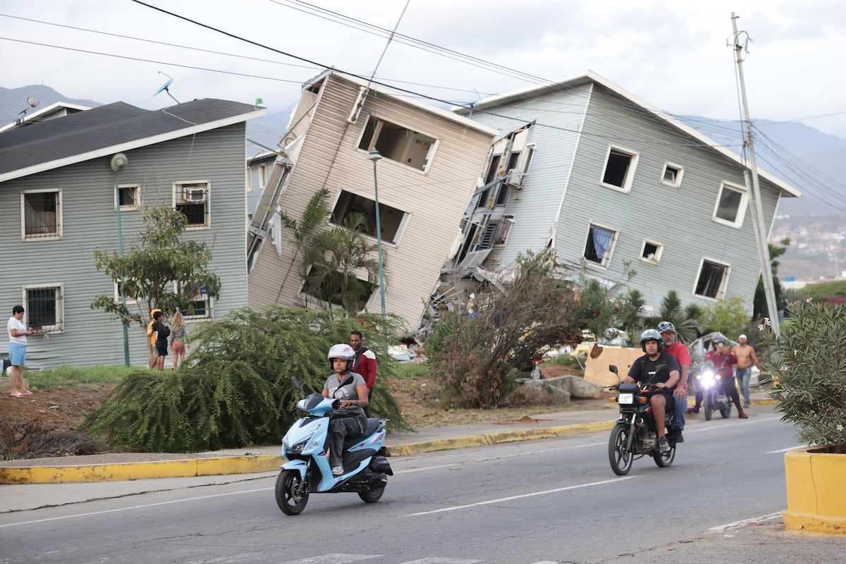 Terremotos dejan escenas de destrucción en Caracas y La Guaira