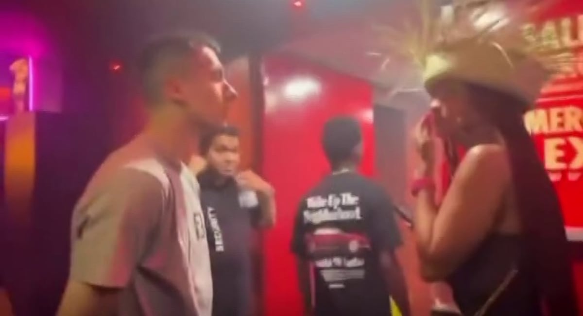 Daluna vive incómodo episodio en Coco Bongo con un insistente neurocirujano