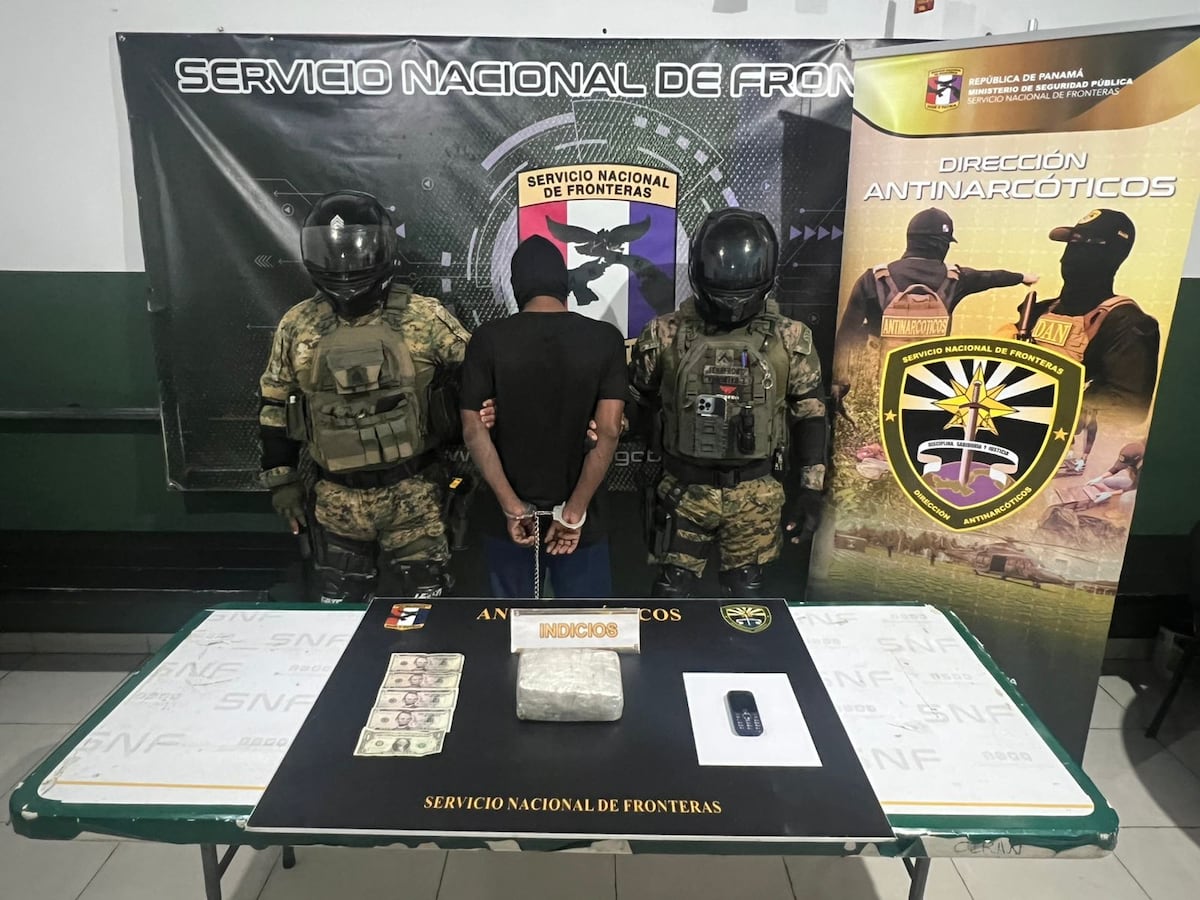 Lo pillan en plena jugada con presunta marihuana en Chepo