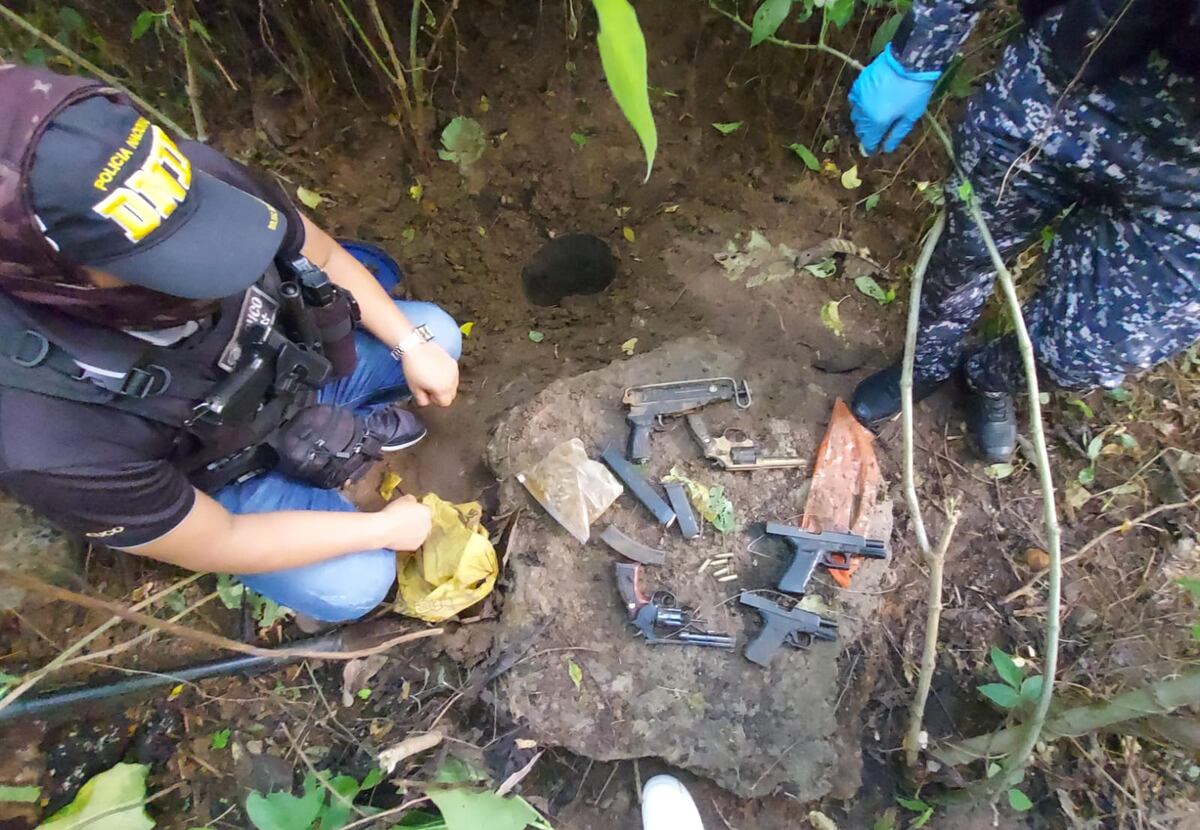 Operativo en 24 de Diciembre descubre arsenal y aprehende a dos por sustancias ilícitas