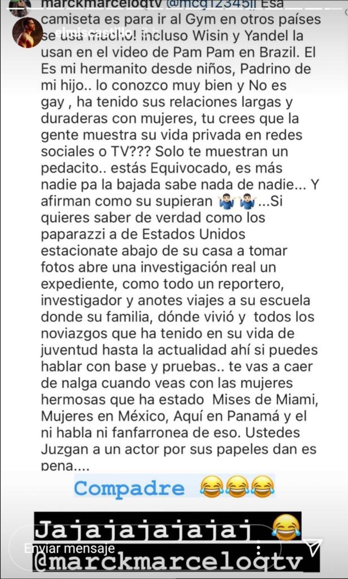 Elmis Castillo rompe el silencio y asegura que es ‘hetero’ ante el constante acoso de varones en redes +Video 