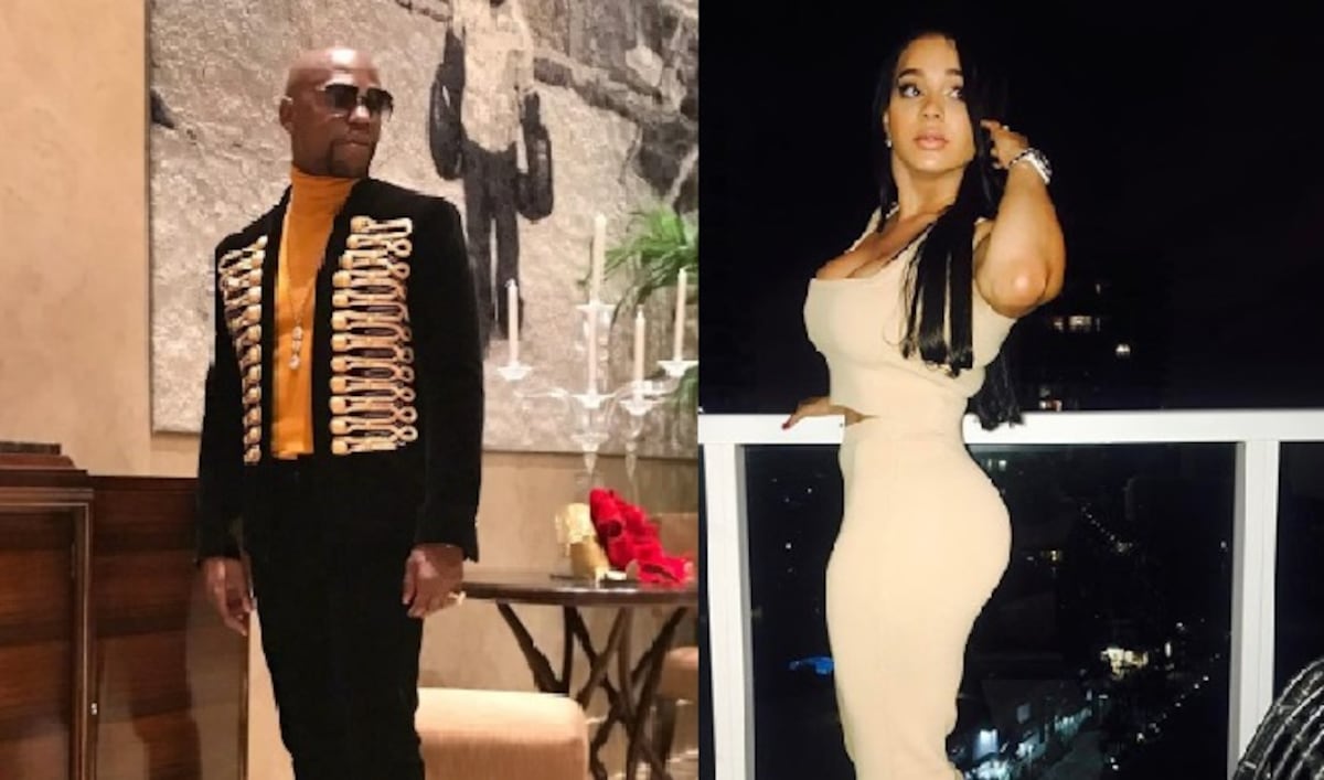 Floyd Mayweather hace alarde de su nueva novia una dominicana stripper