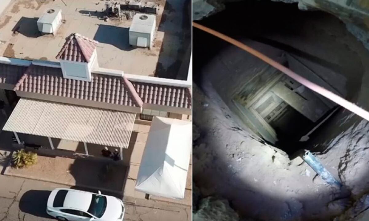 Descubren narcotúnel debajo de un restaurante que vendía pollo frito