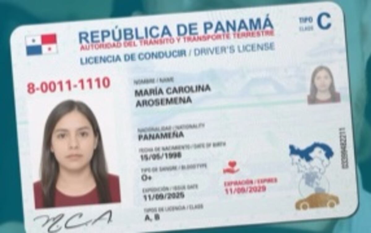 Licencia de conducir en Panamá se moderniza: Conoce el nuevo diseño con medidas de seguridad