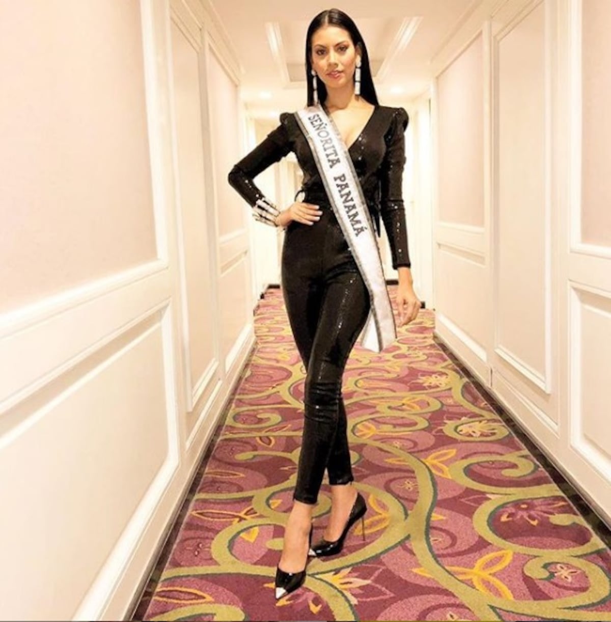 Ahora sí. Rosa Montezuma ya está en el Miss Universo. Así fue su llegada