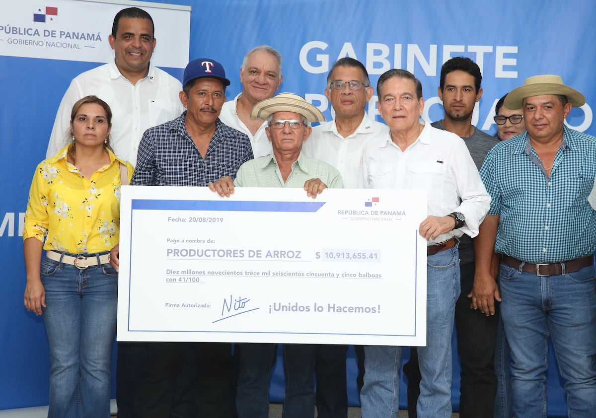 Nito Cortizo cumple y paga más de $39 millones a productores panameños