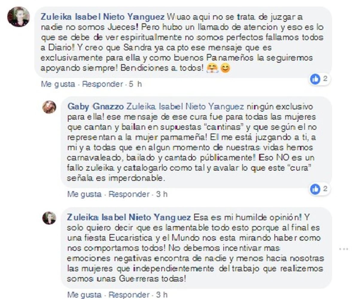 Se formó.Caras salen en defensa de Sandra, mandan a cura a enjuagarse la boca