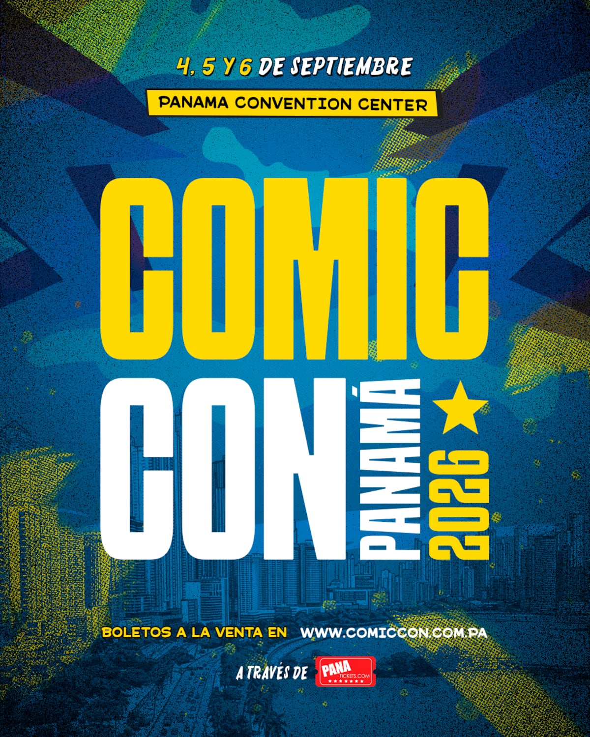 ¡Atención, fanáticos! La Comic Con Panamá suelta sus primeros invitados para su séptima edición