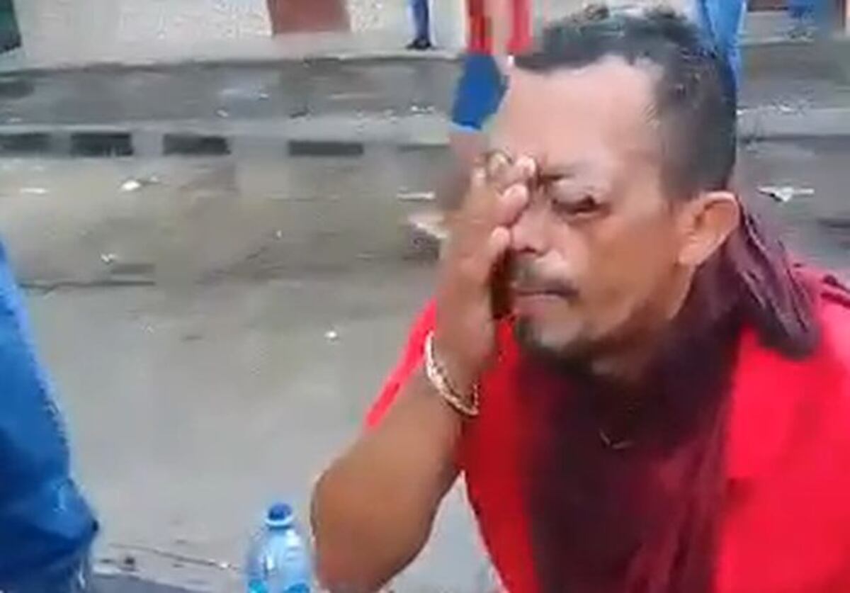 Represión en Veraguas. Policía dice que un video es viejo, pero la transmisión fue de hoy