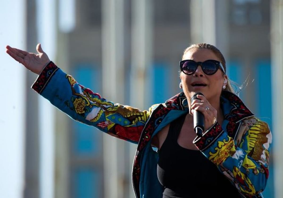 La abuelita de 91 años que se quedó con el tacón de Olga Tañón +Fotos 