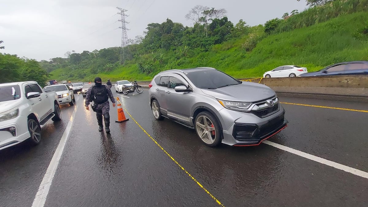 Tiroteo en autopista deja un herido en Colón
