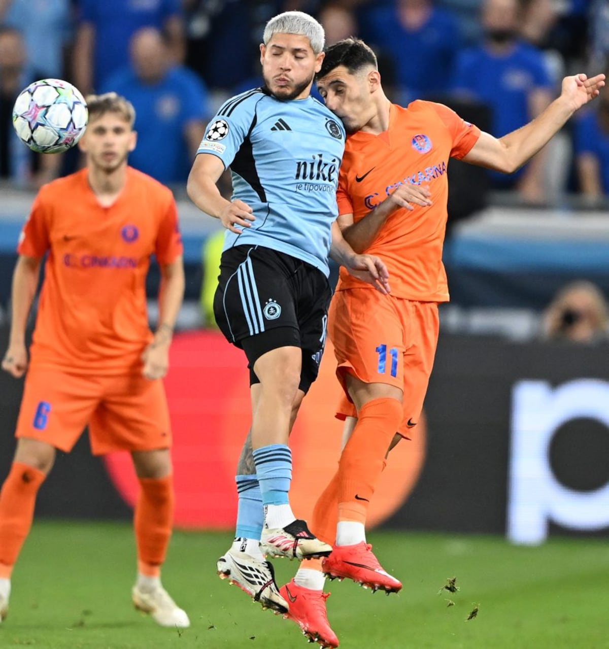 Cristian ‘Fulo’ Martínez deja huella con asistencia en empate del Slovan Bratislava