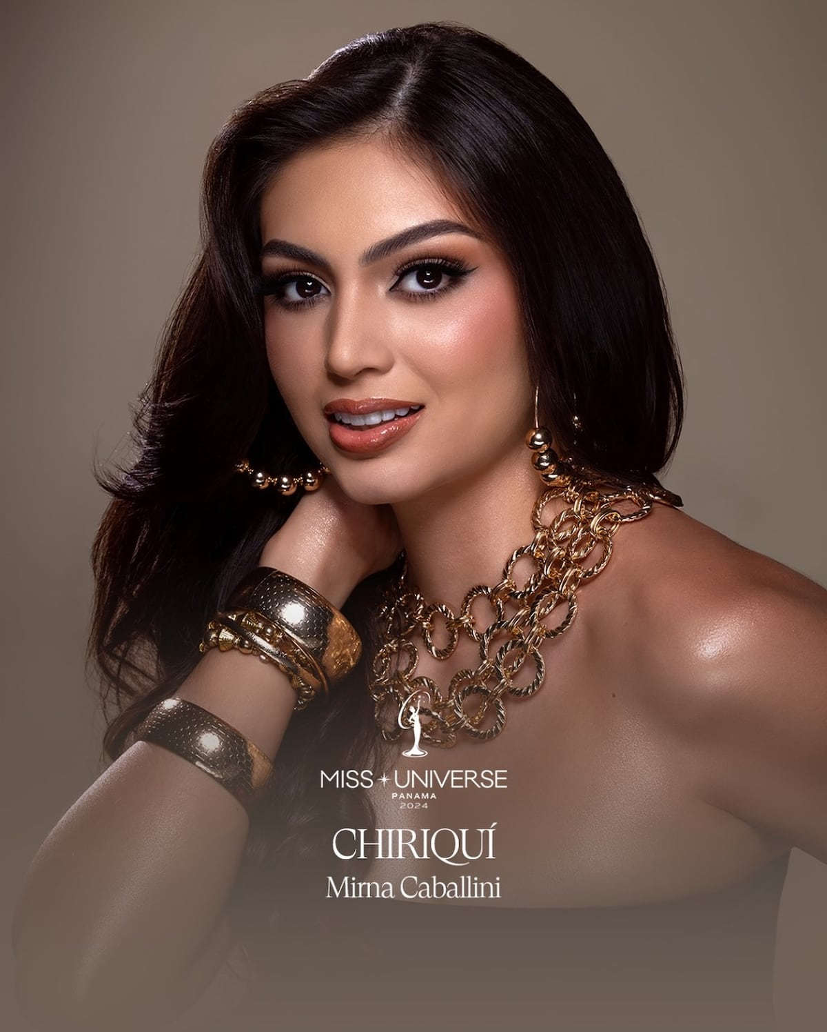 ¡Sin concurso y con corona! Mirna Caballini es la nueva Miss Universo Panamá 2024