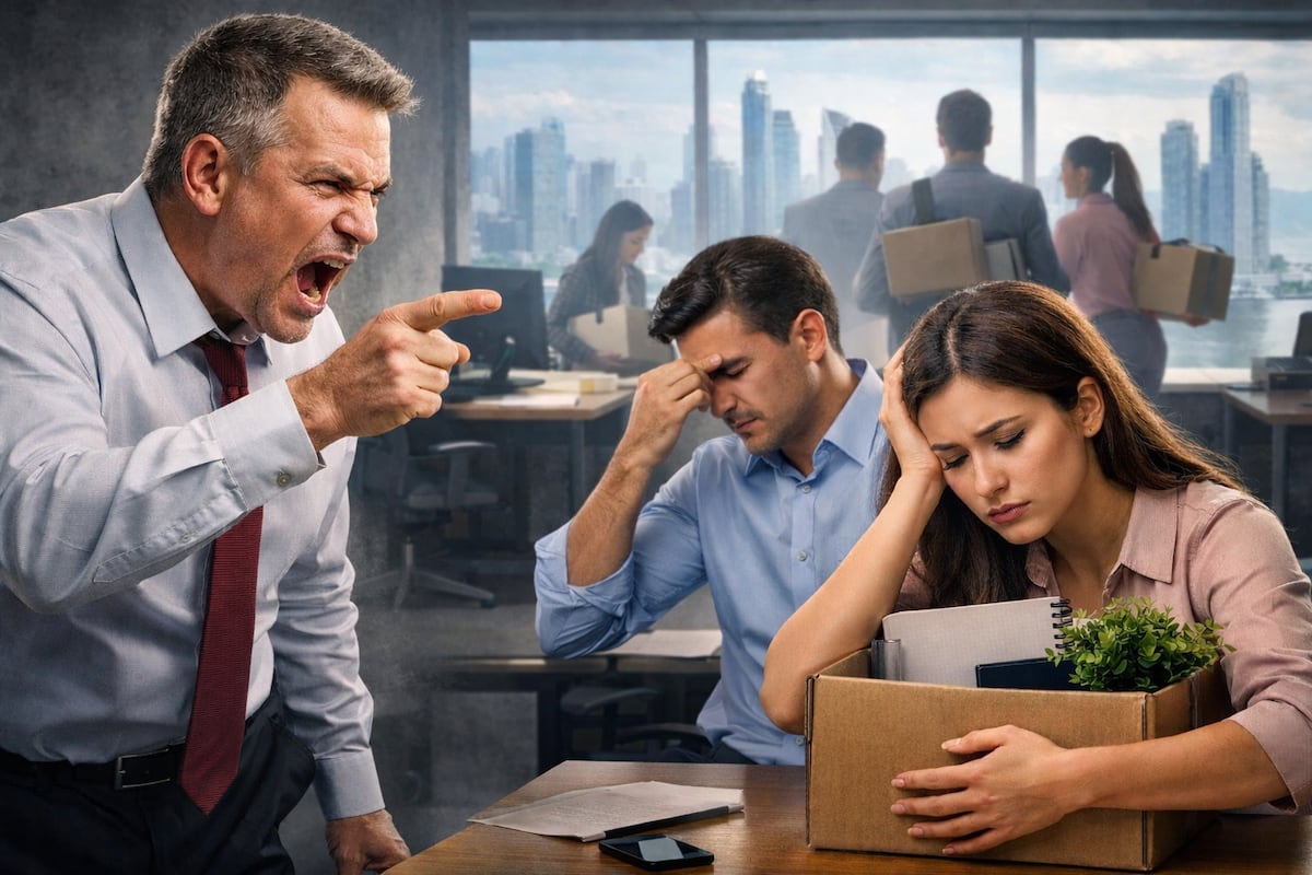 Malos jefes hacen renunciar a trabajadores en Panamá, según estudio