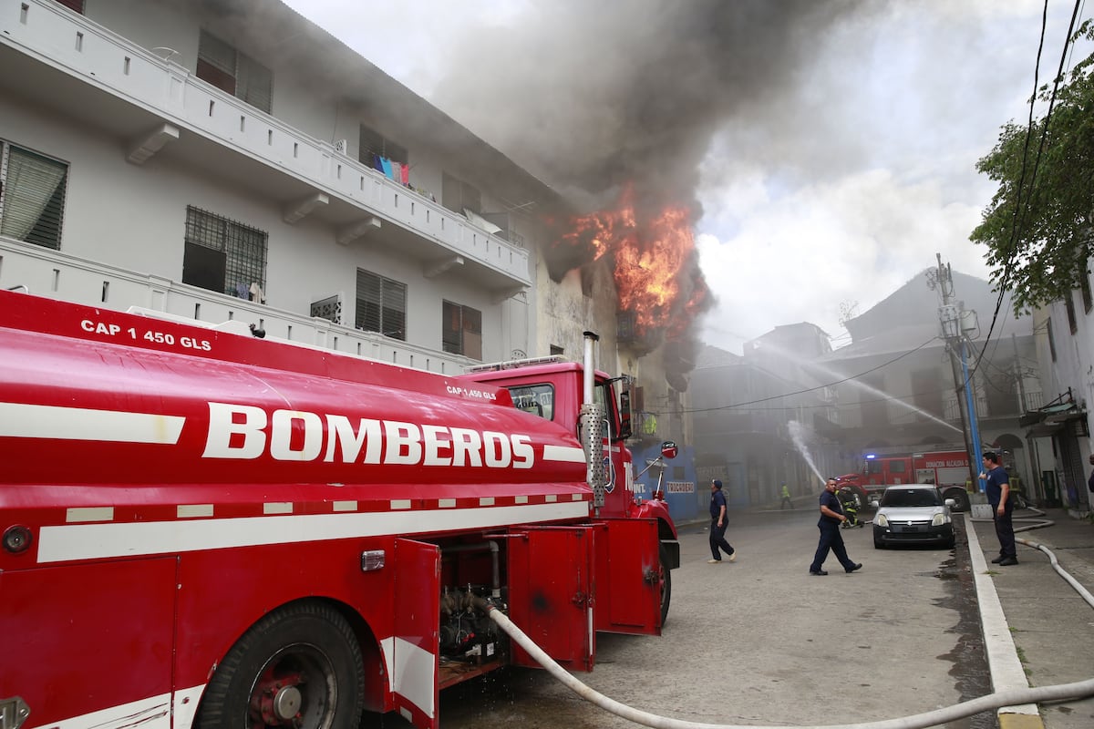 Incendio registrado en Santa Ana fue controlado 
