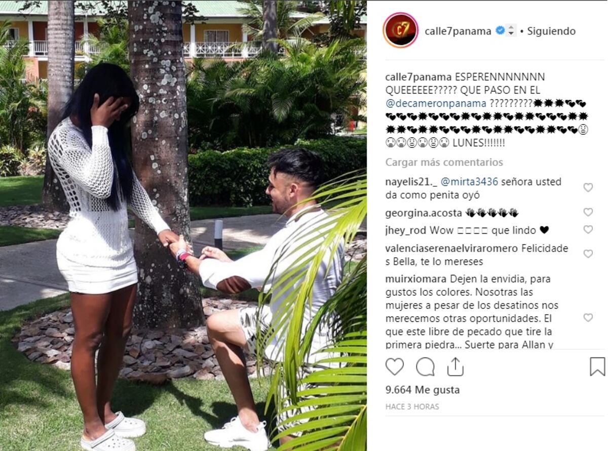 Alan le pide matrimonio a Yoani Ben y causa furor en las redes