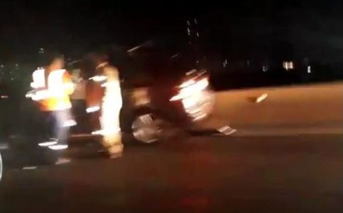 Accidente en Corredor Sur. Cuatro carros involucrados (VIDEO)