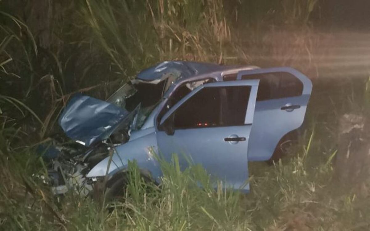 Aparatoroso accidente en la vía deja varios heridos.Precaución