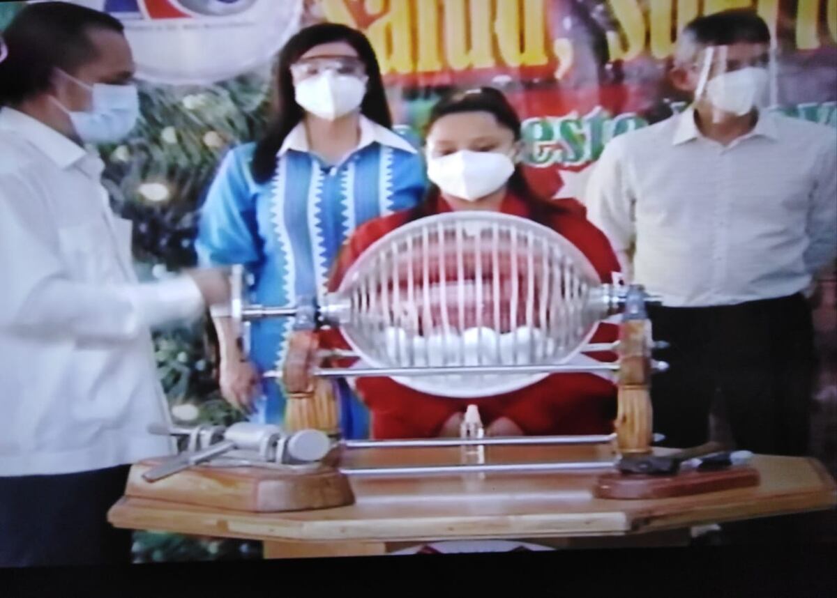 Lotería del miércoles 13 de mayo de 2020