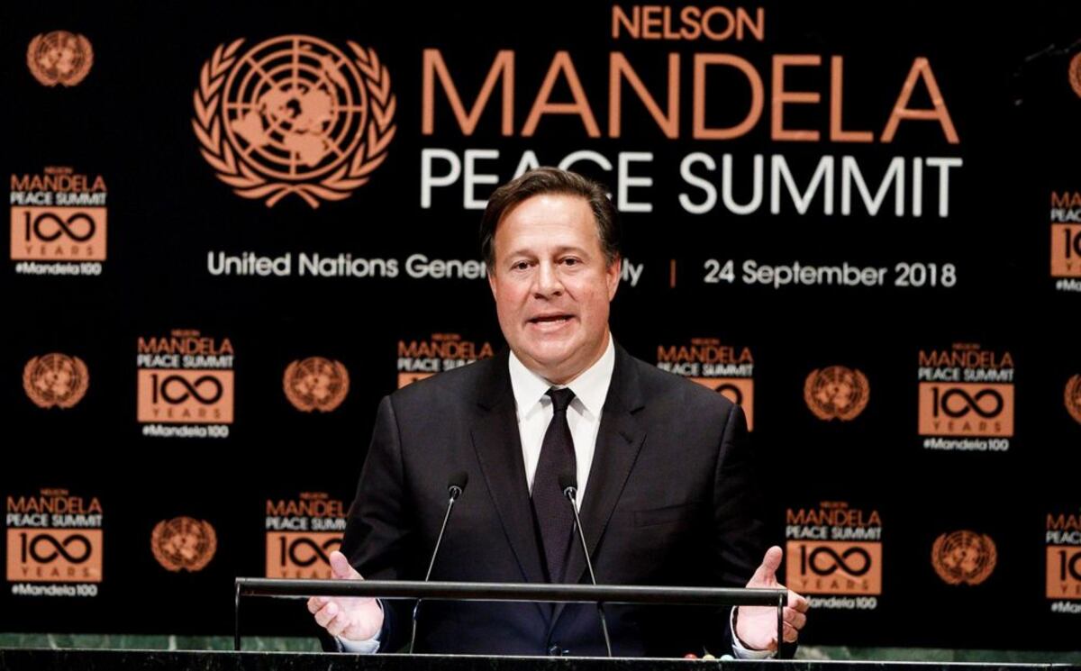 Varela renueva en Nueva York el compromiso con desarrollo sostenible y la paz