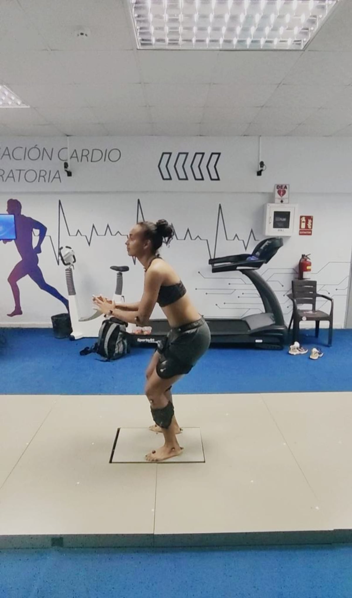 Chicas de la sele con miras al mundial se enfrentan a prueba de esfuerzo y chequeo de salud física. Exclusiva 