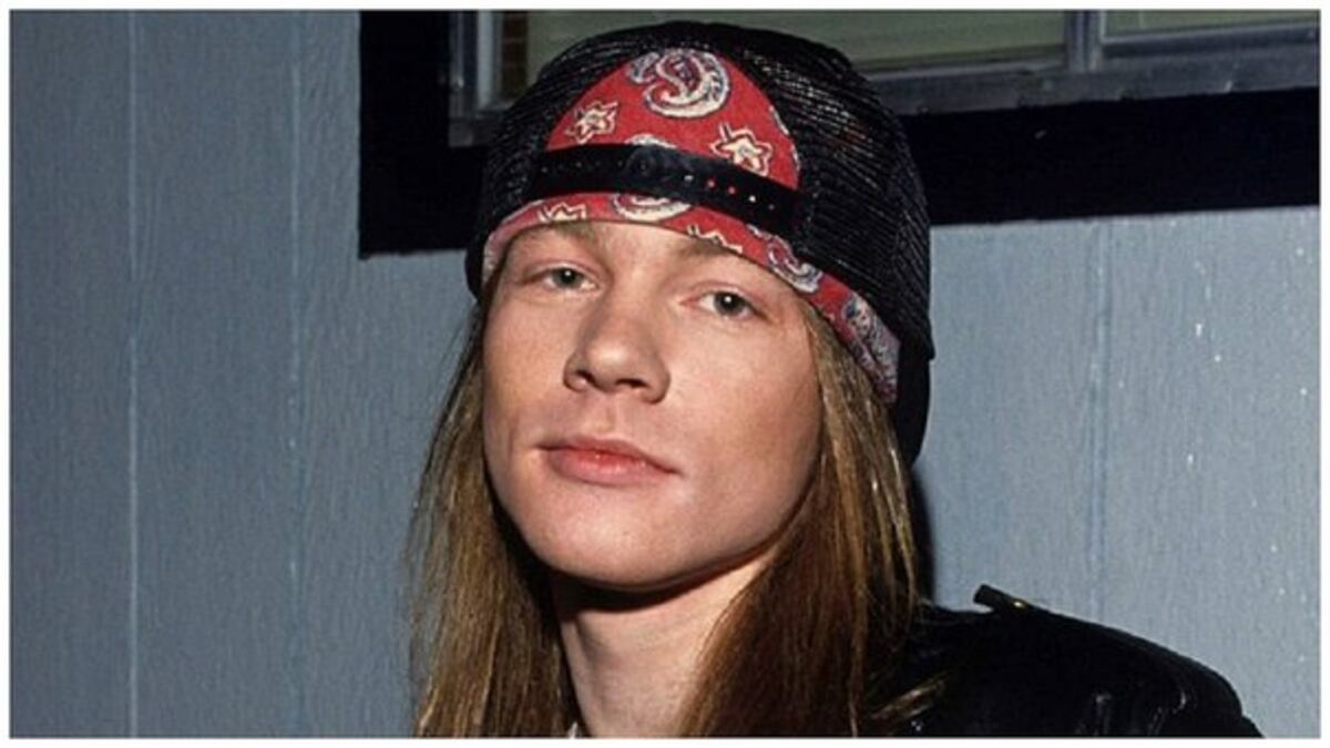 La foto del rockero Axl Rose que tiene impactados a sus seguidores