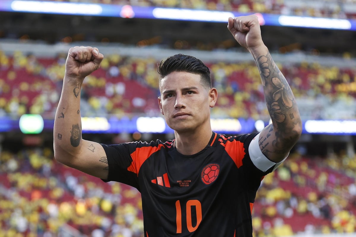 James Rodríguez anuncia su retiro de la selección colombiana